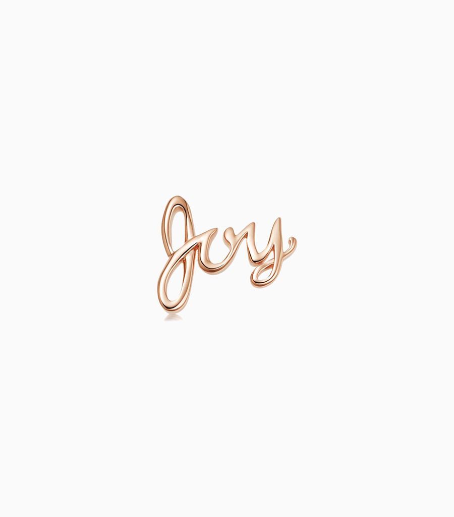 18k gold Joy charm by Loquet London