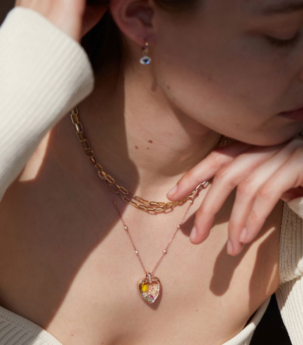 The Amate Heart in Rose Gold