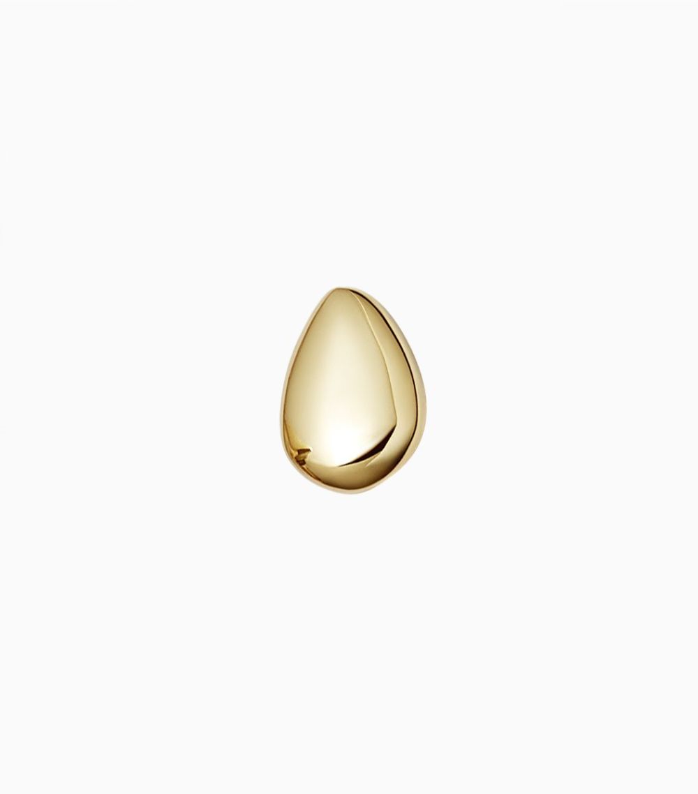 Solid 18KT Yellow Gold New Beginnings Egg Charm For Her Locket Pendant Gift Womens Fine Jewellery