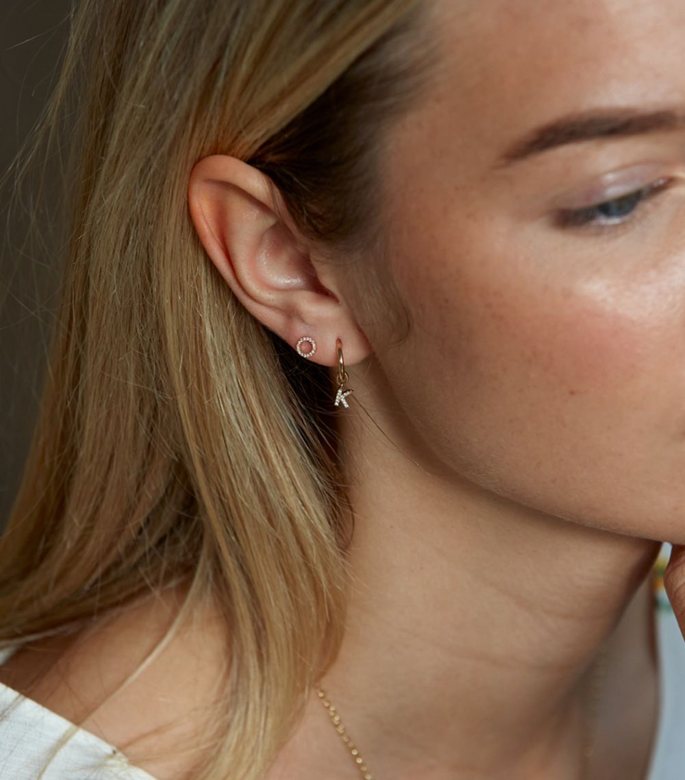 The Solid Gold Hoop Earring 