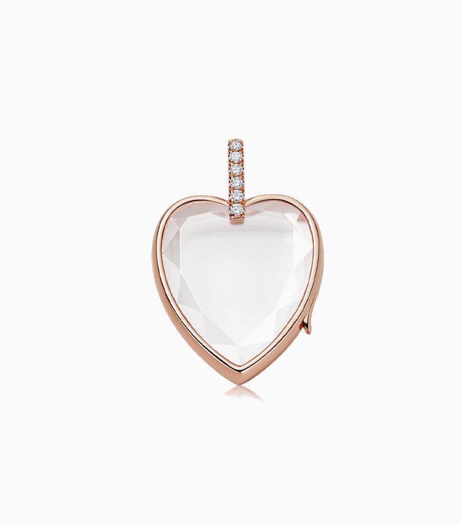 The Amate Heart in Rose Gold