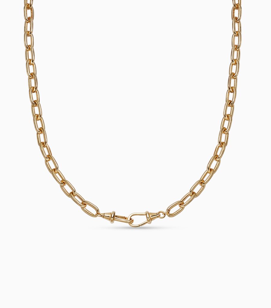 Chunky Cable Chain 14k - 16 inch