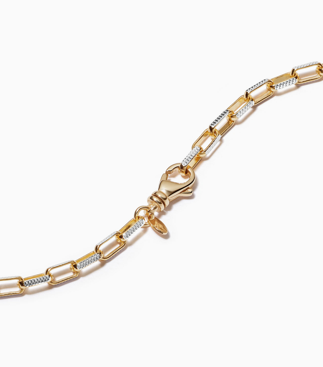 Cable Link Gold Chain 14k - 20 inch