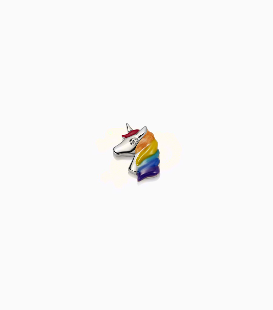 Rainbow Unicorn Charm